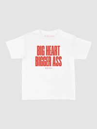 big heart baby tee - In Print We Trust