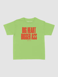big heart baby tee - In Print We Trust