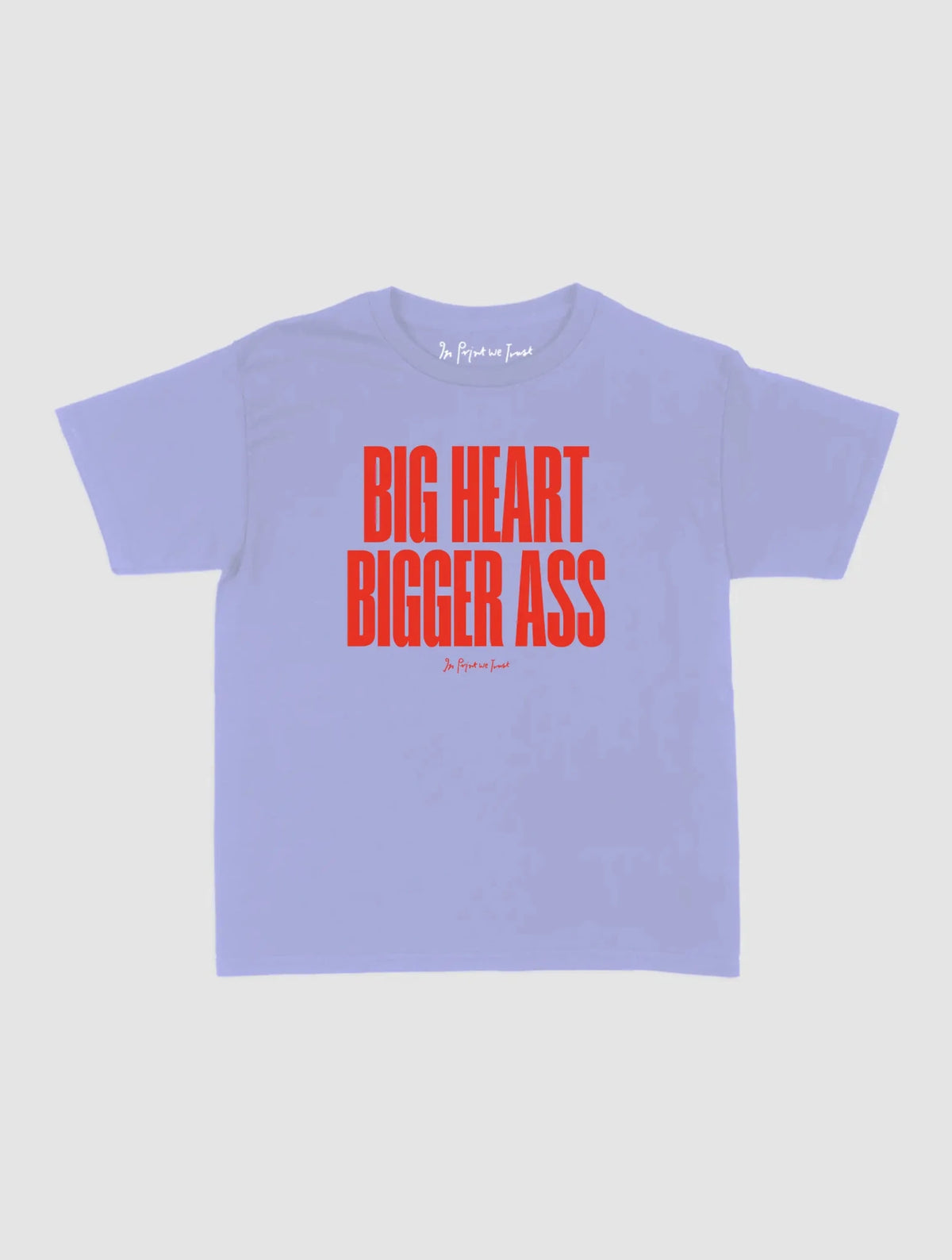 big heart baby tee - In Print We Trust