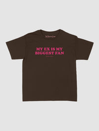 biggest fan baby tee - In Print We Trust