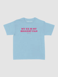 biggest fan baby tee - In Print We Trust
