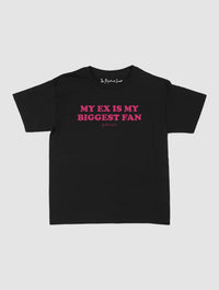 biggest fan baby tee - In Print We Trust