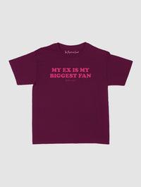 biggest fan baby tee - In Print We Trust