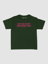 biggest fan baby tee - In Print We Trust