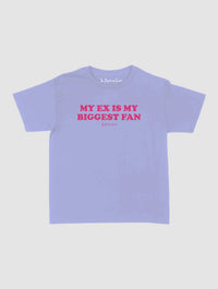 biggest fan baby tee - In Print We Trust