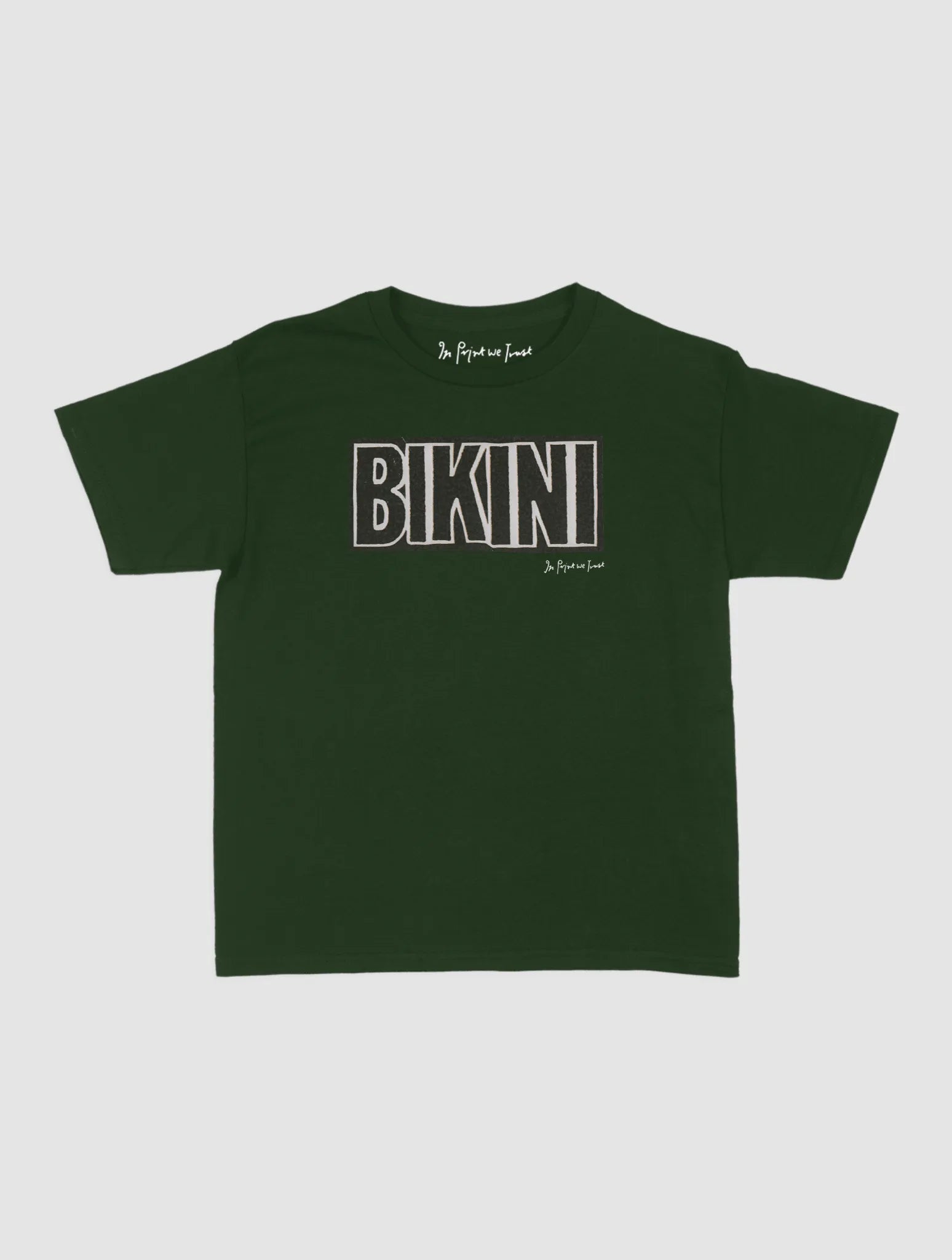 bikini baby tee - In Print We Trust