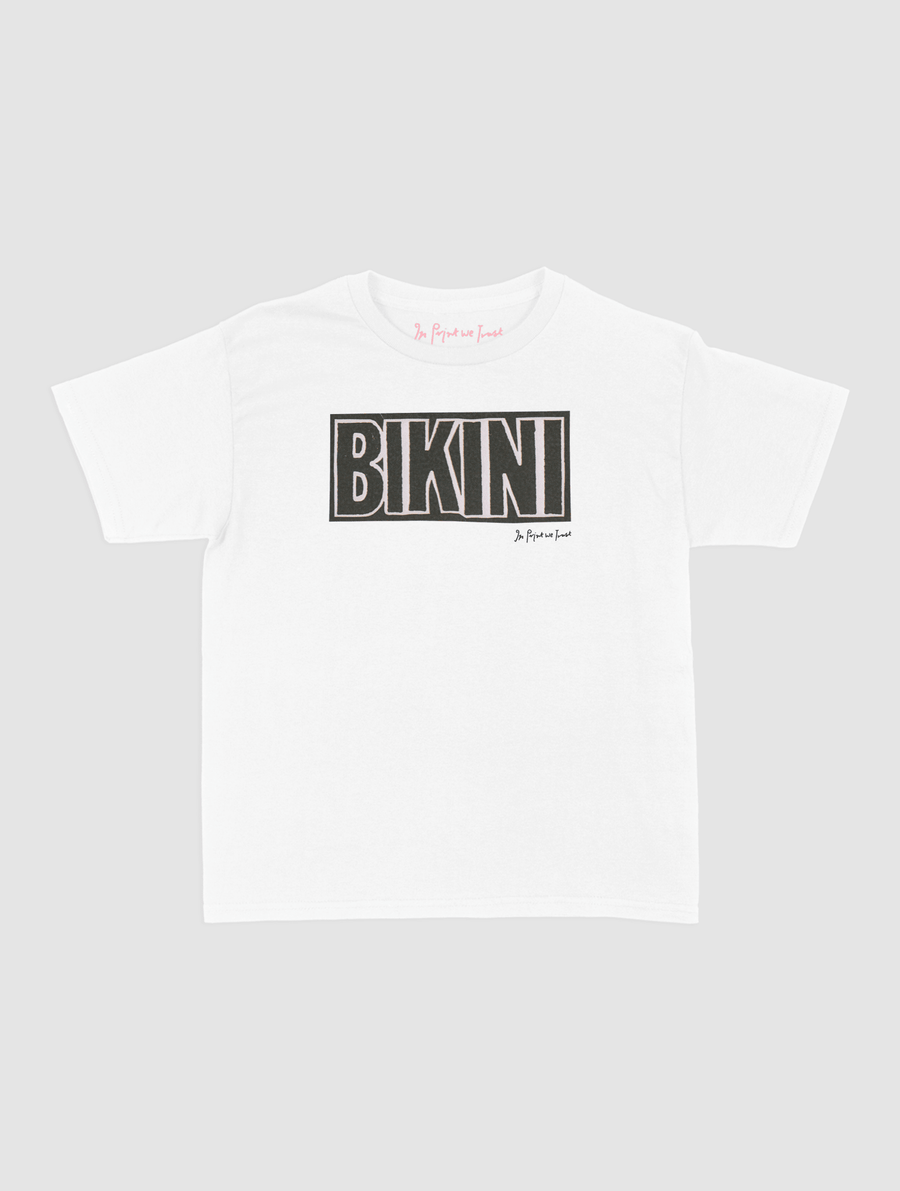 bikini baby tee - In Print We Trust