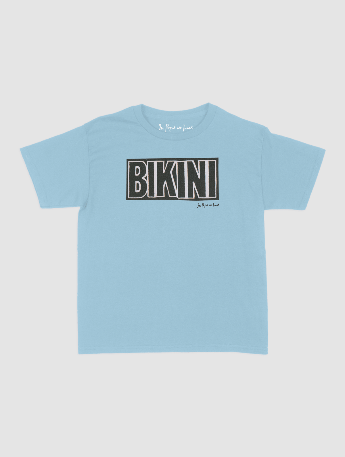 bikini baby tee - In Print We Trust