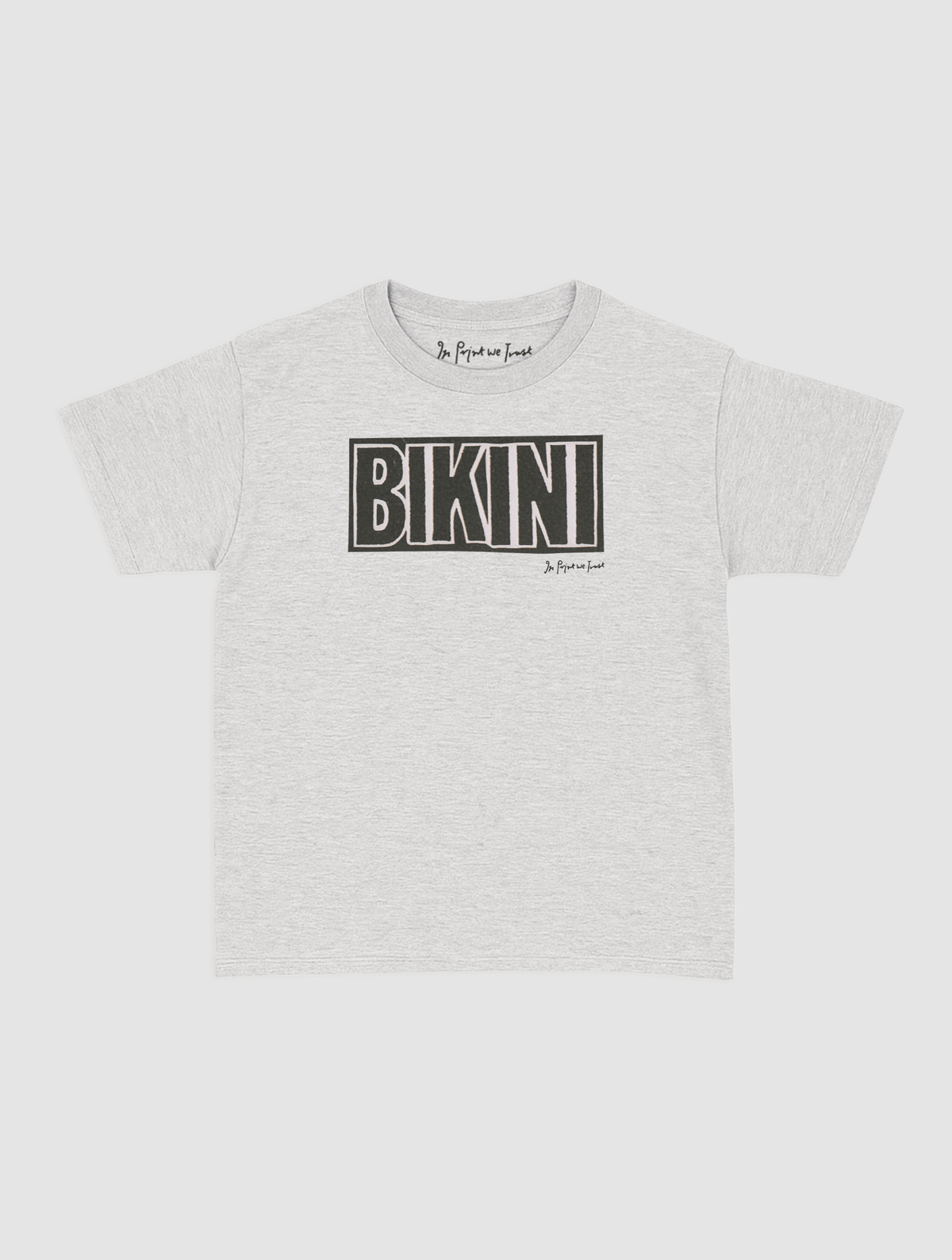 bikini baby tee - In Print We Trust