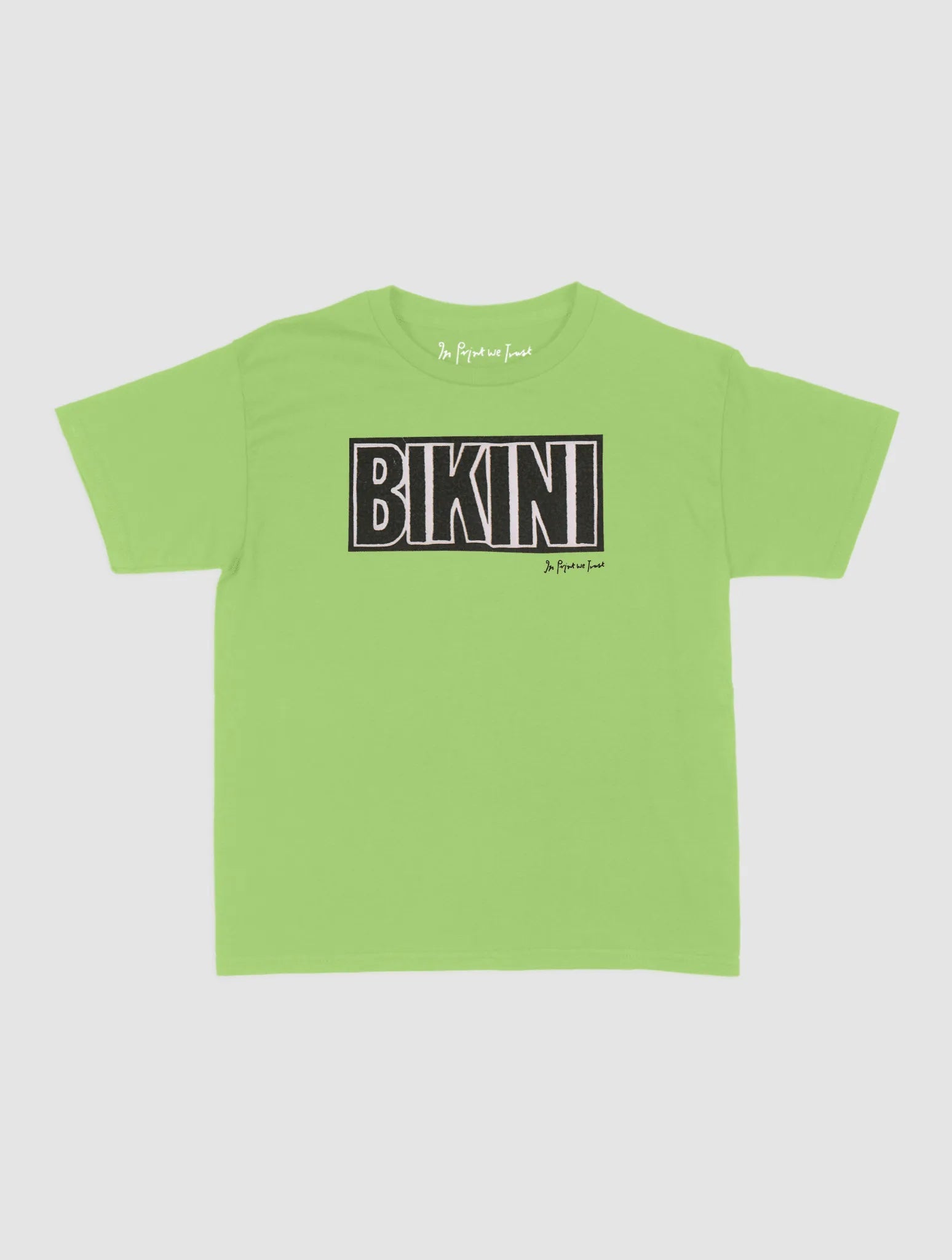 bikini baby tee - In Print We Trust