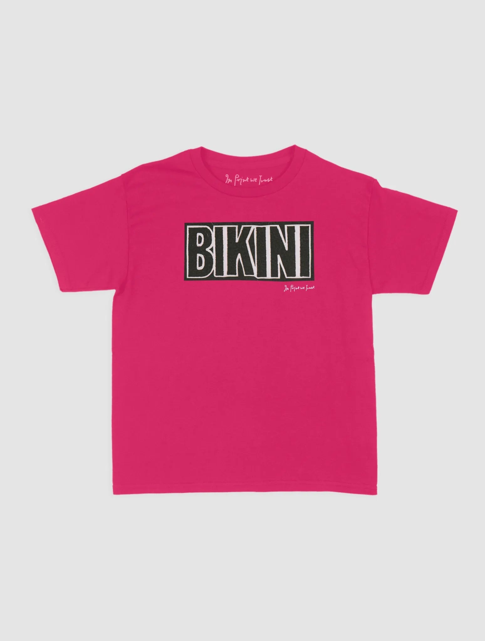 bikini baby tee - In Print We Trust