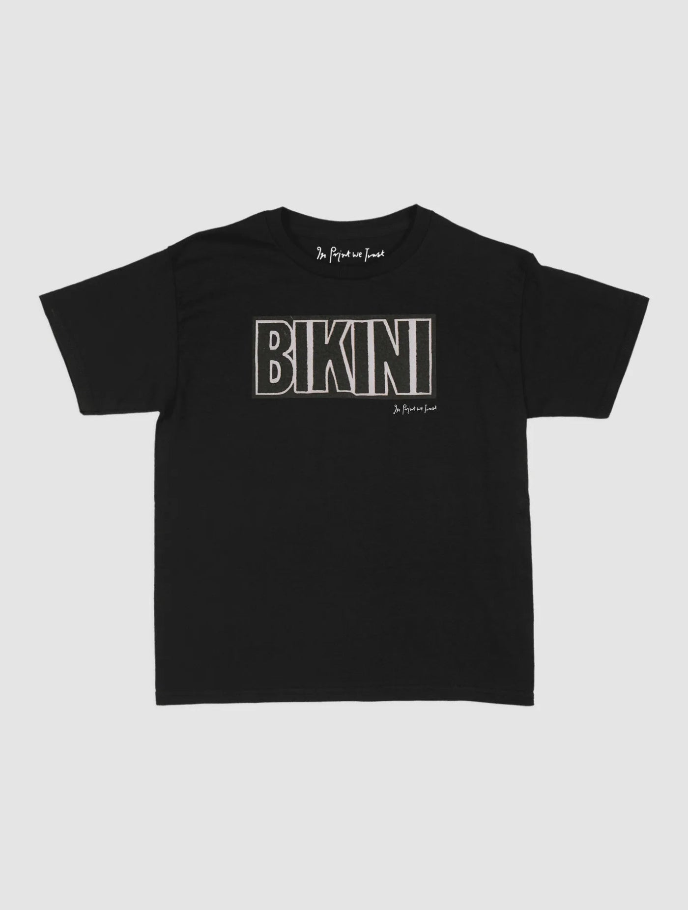bikini baby tee - In Print We Trust