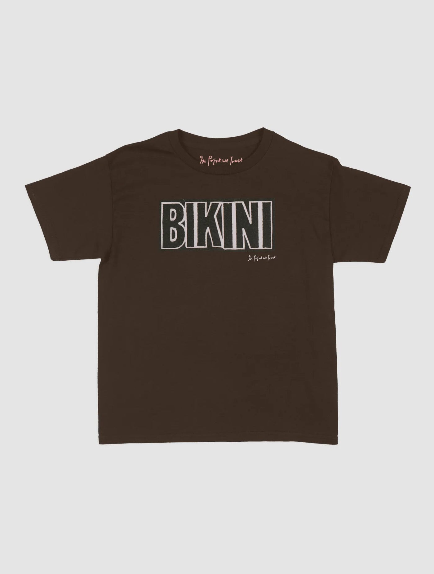 bikini baby tee - In Print We Trust