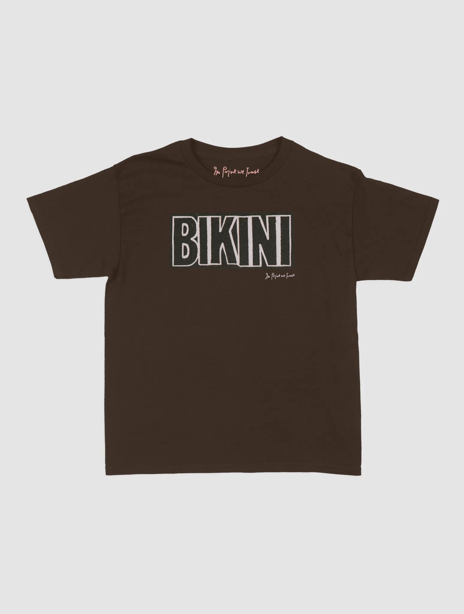 bikini baby tee - In Print We Trust