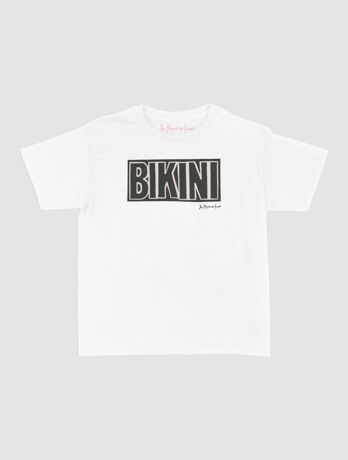 bikini baby tee - In Print We Trust
