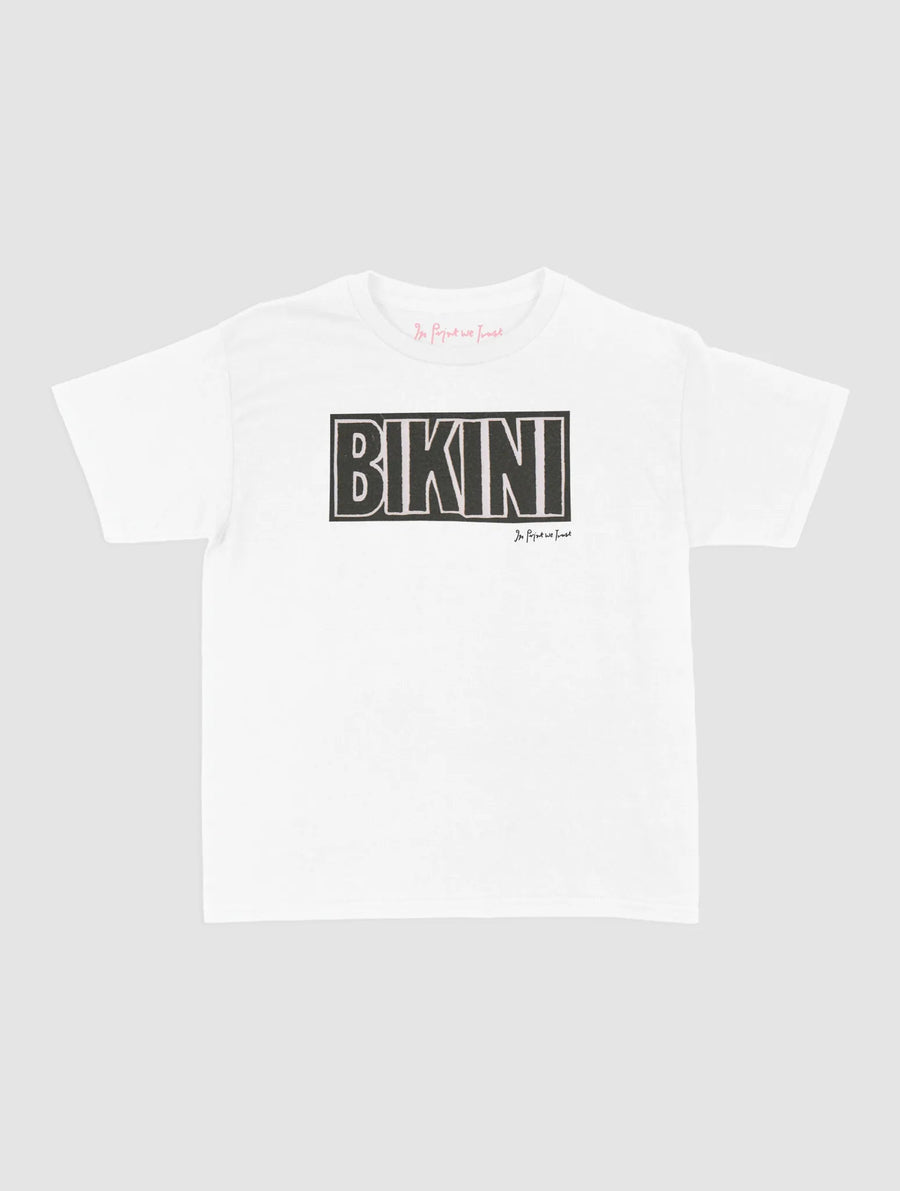 bikini baby tee - In Print We Trust