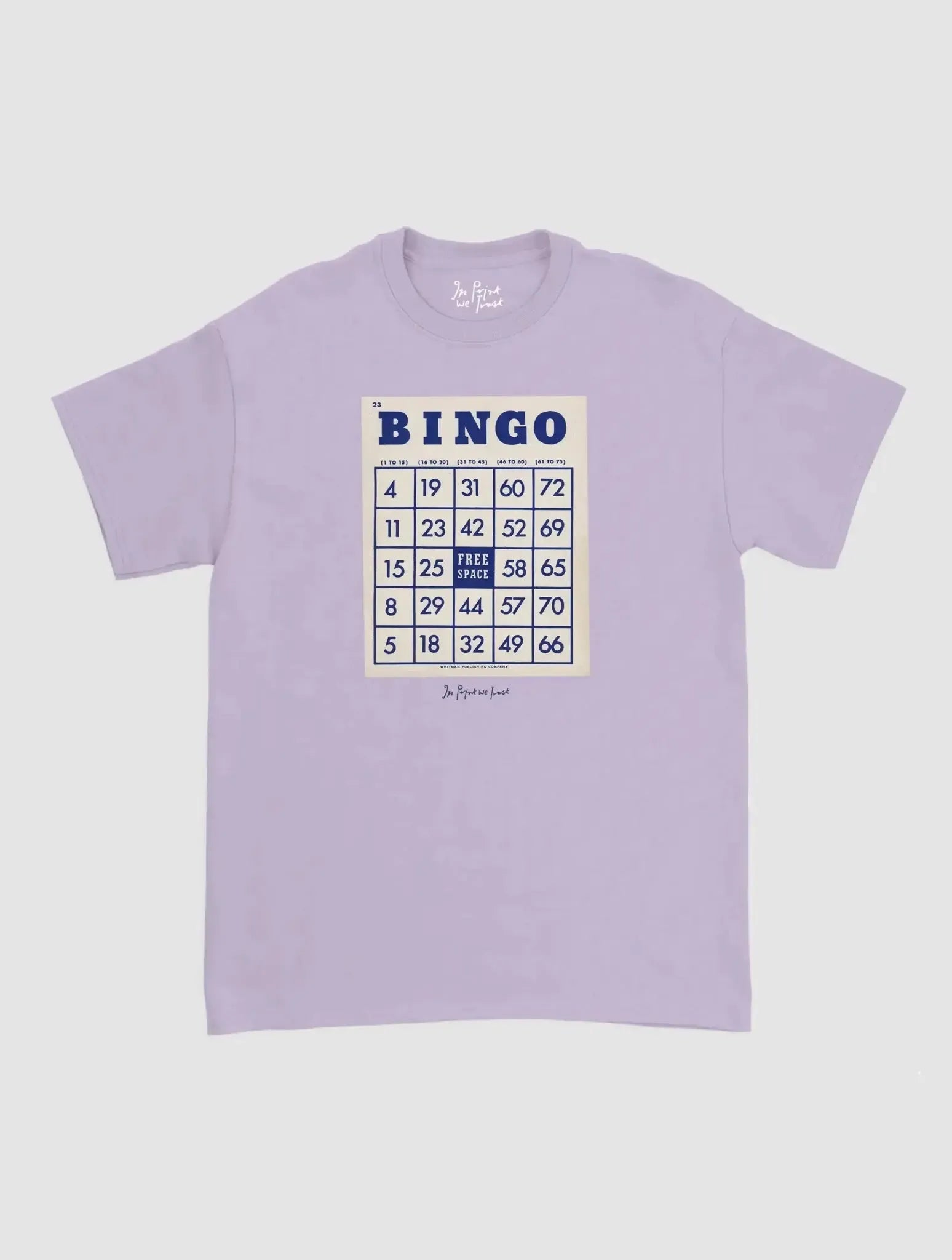 bingo classic tee - In Print We Trust