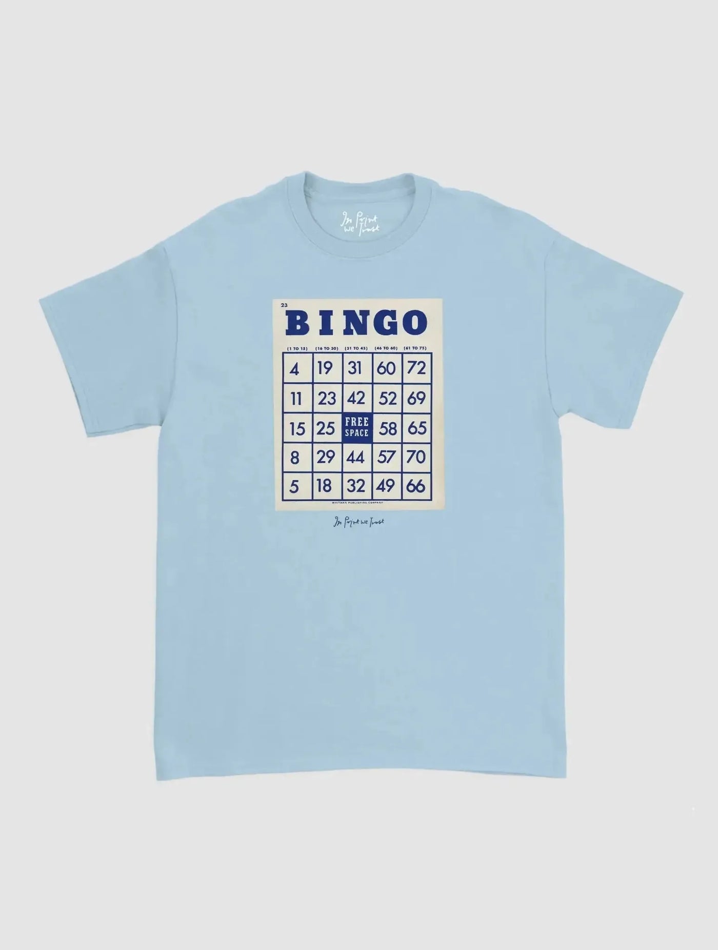 bingo classic tee - In Print We Trust