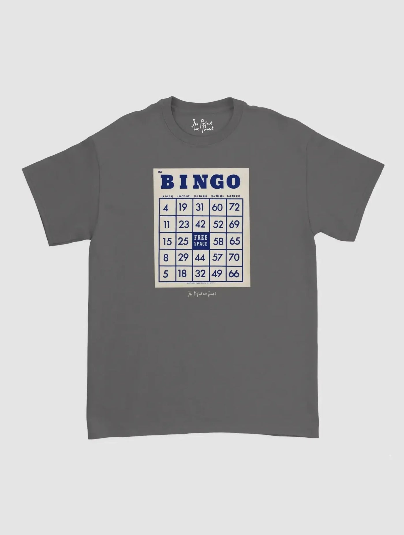 bingo classic tee - In Print We Trust