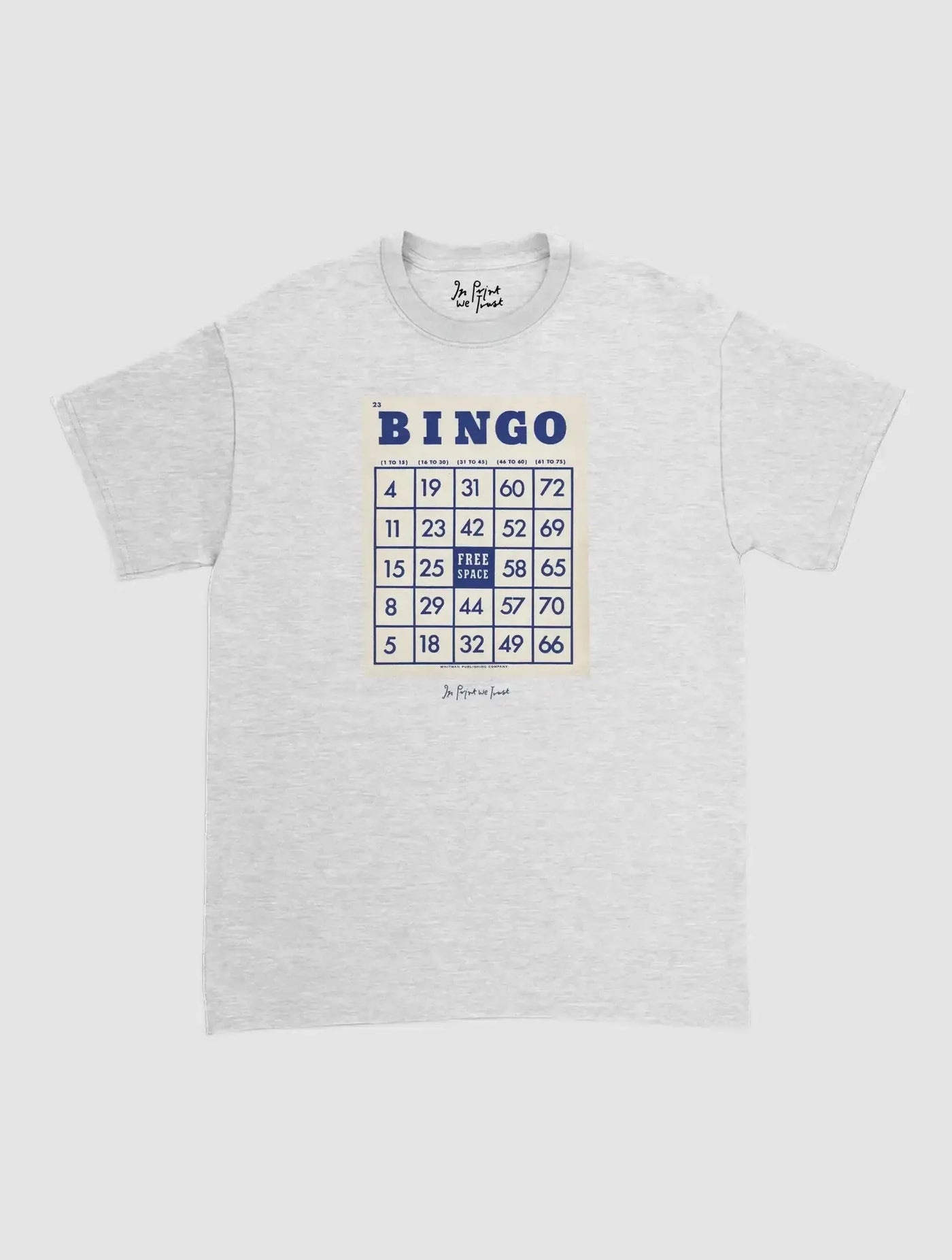 bingo classic tee - In Print We Trust