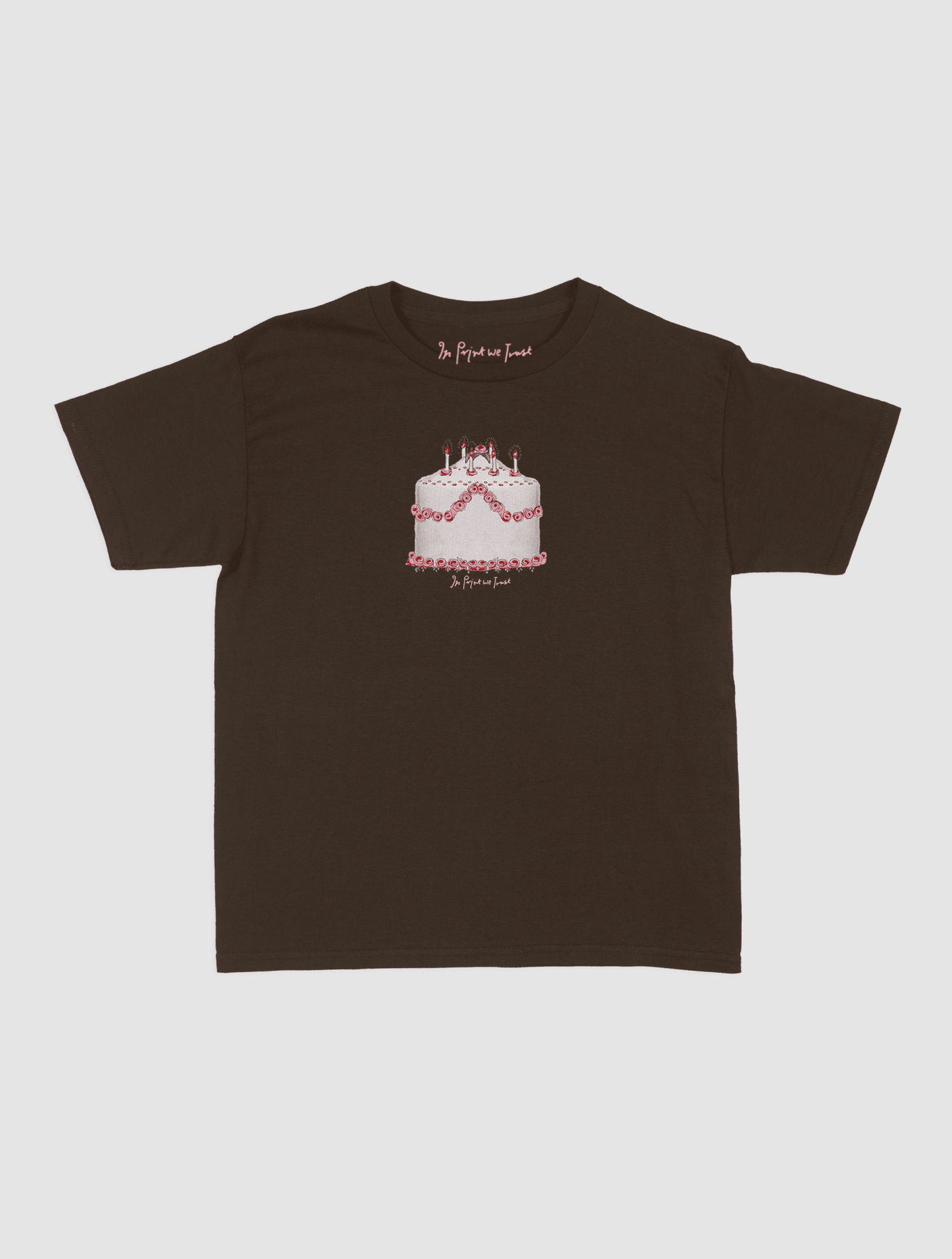 birthday baby tee - In Print We Trust