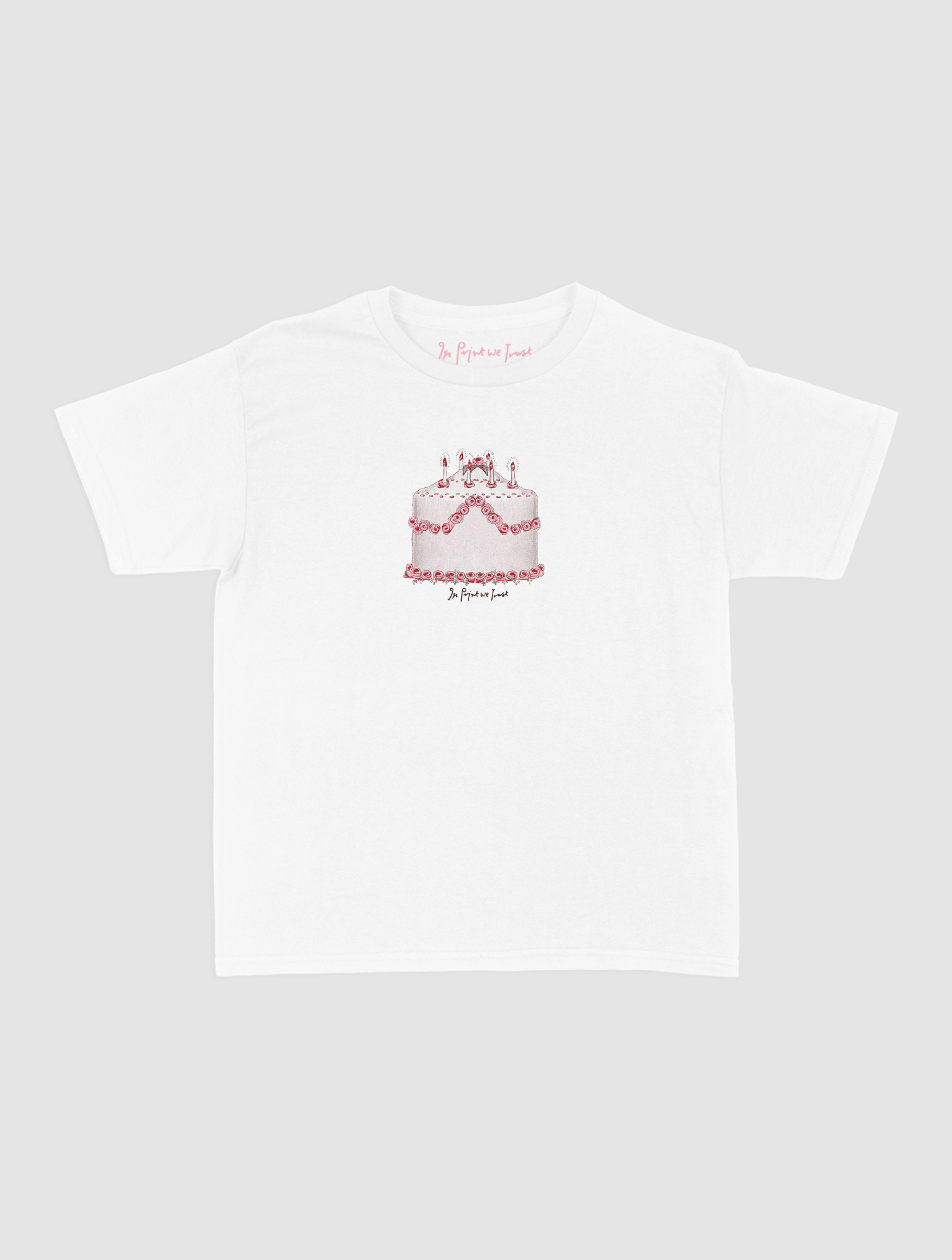 birthday baby tee - In Print We Trust