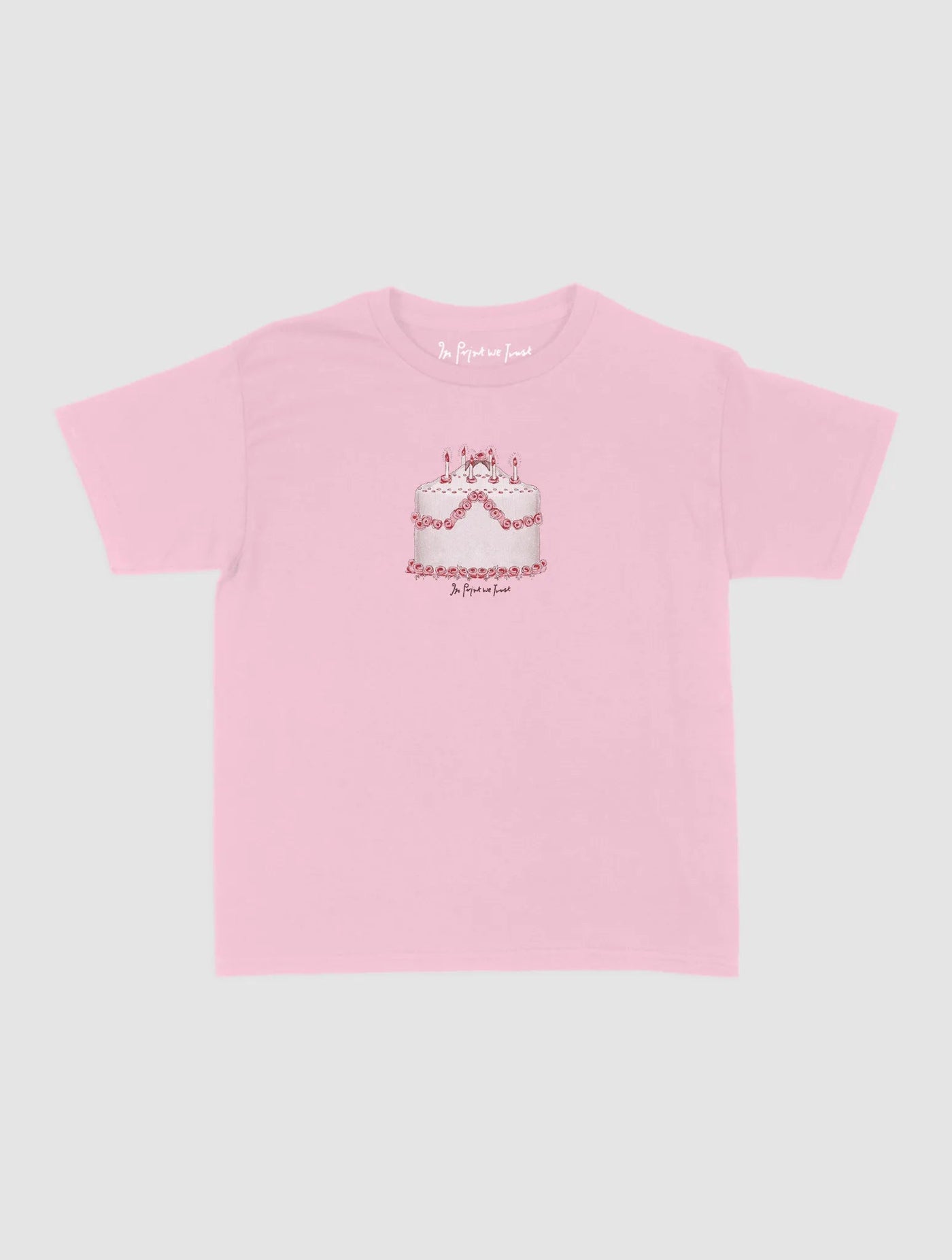 birthday baby tee - In Print We Trust