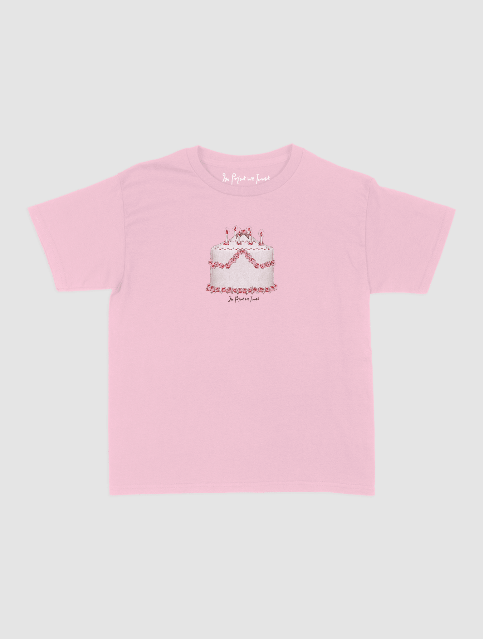 birthday baby tee - In Print We Trust