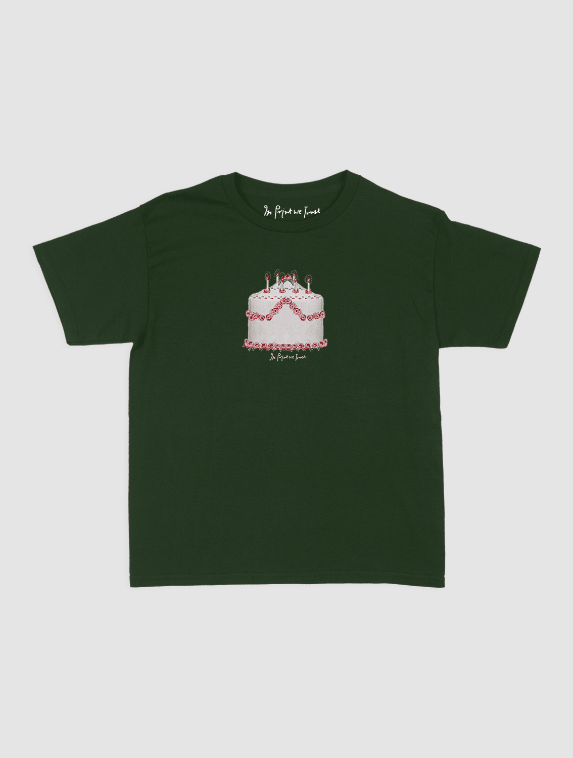 birthday baby tee - In Print We Trust