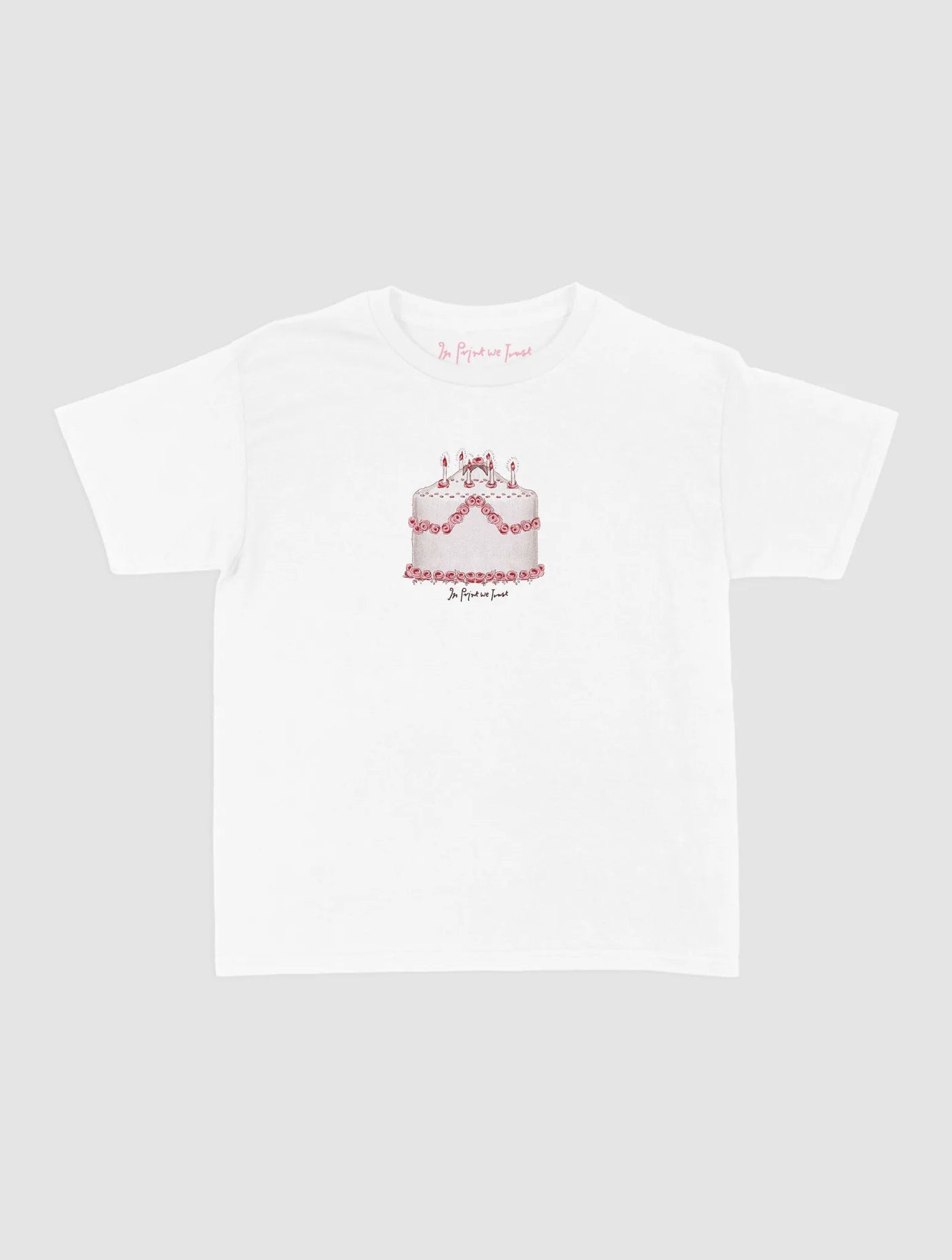 birthday baby tee - In Print We Trust