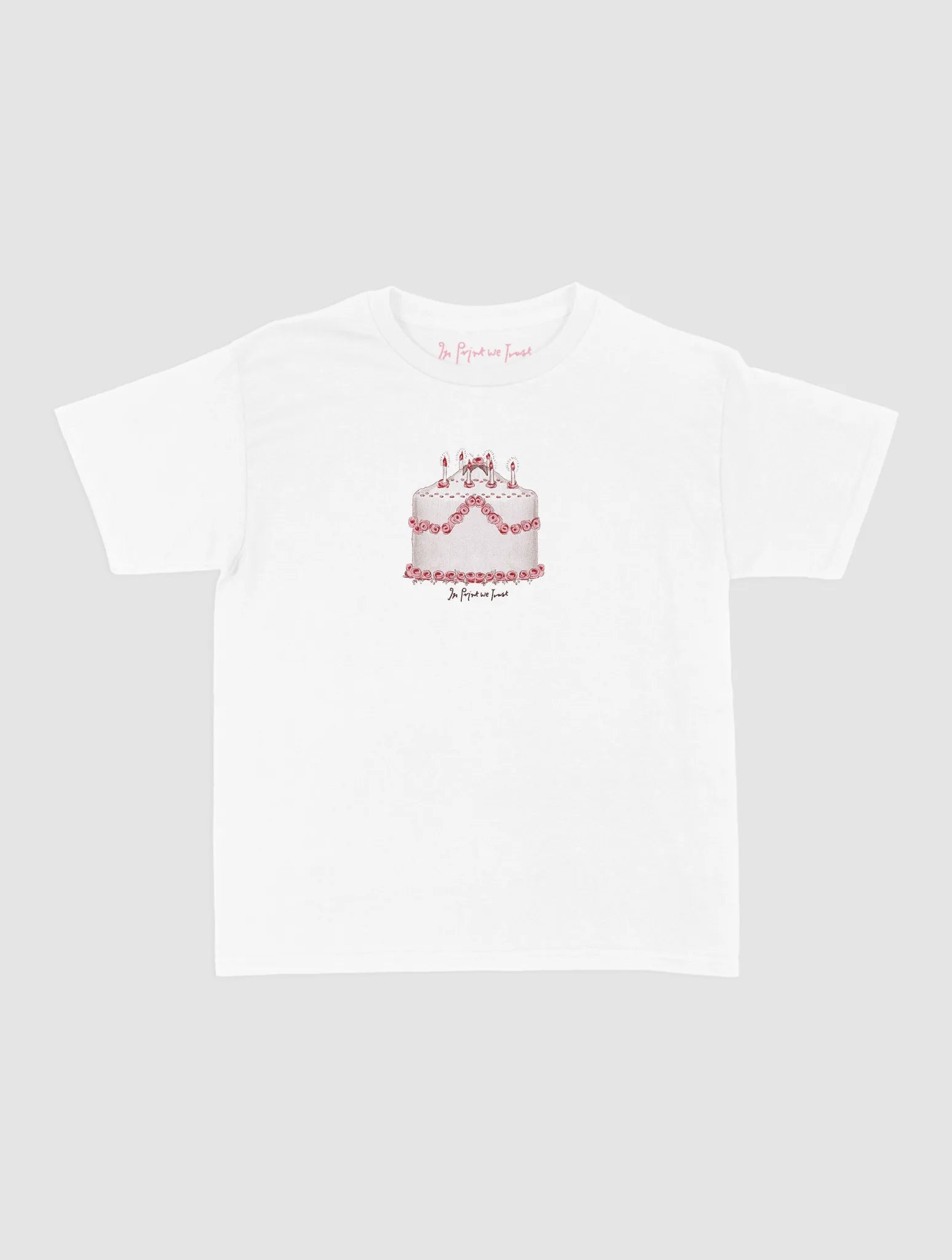 birthday baby tee - In Print We Trust