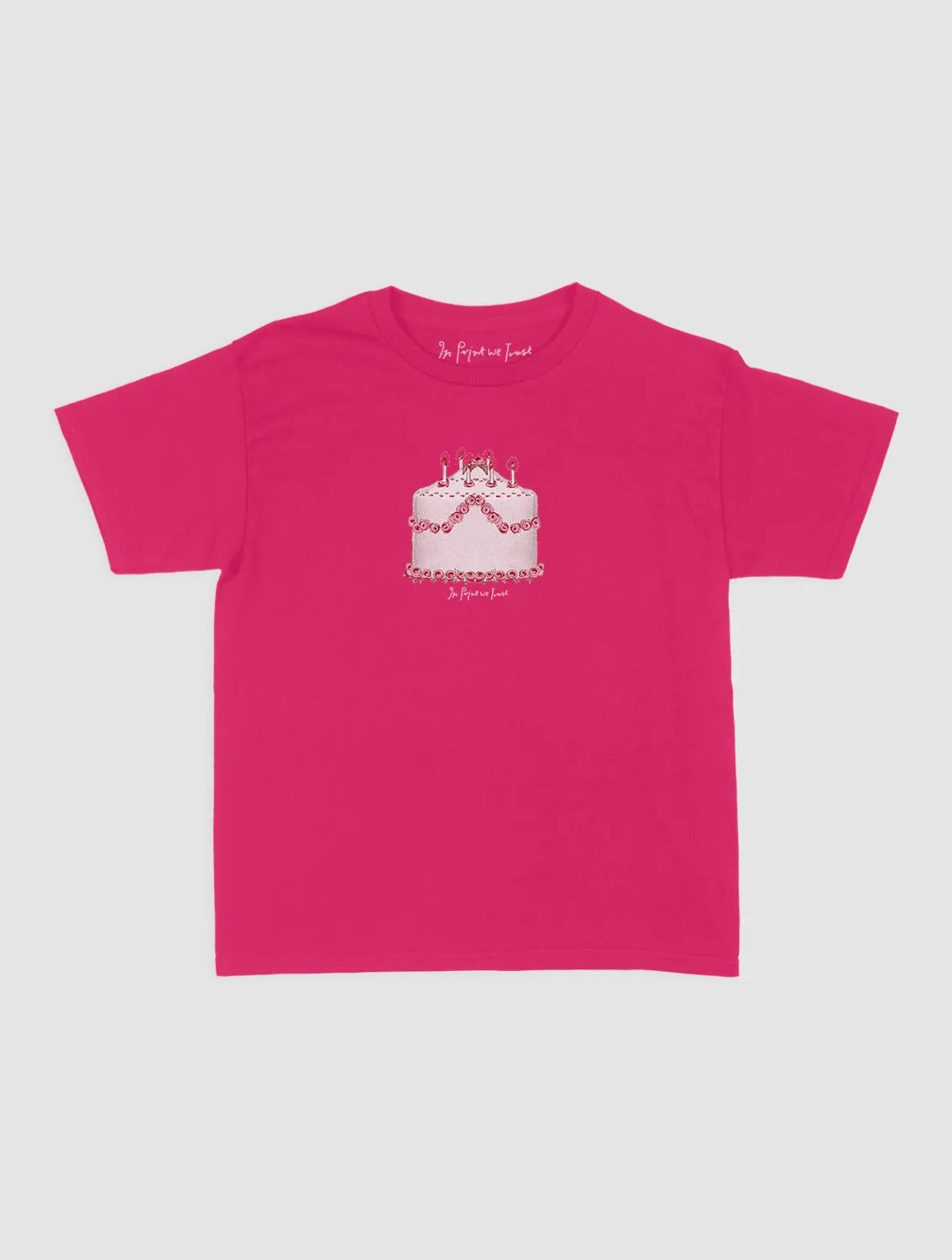 birthday baby tee - In Print We Trust