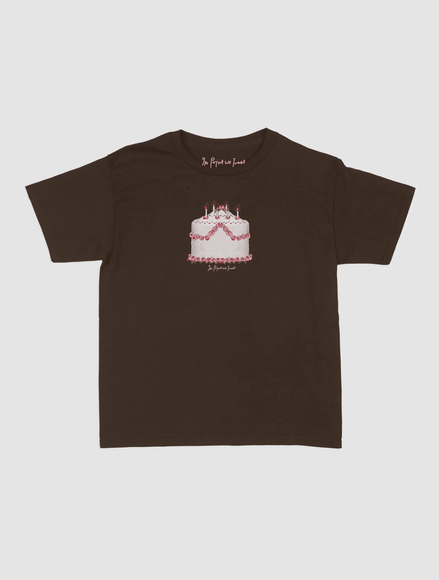 birthday baby tee - In Print We Trust