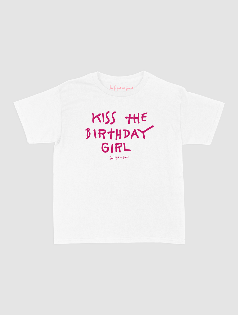 birthday girl baby tee