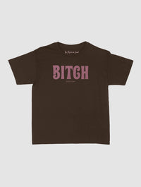 BITCH baby tee - In Print We Trust