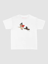 black cat baby tee - In Print We Trust