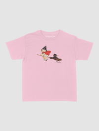 black cat baby tee - In Print We Trust