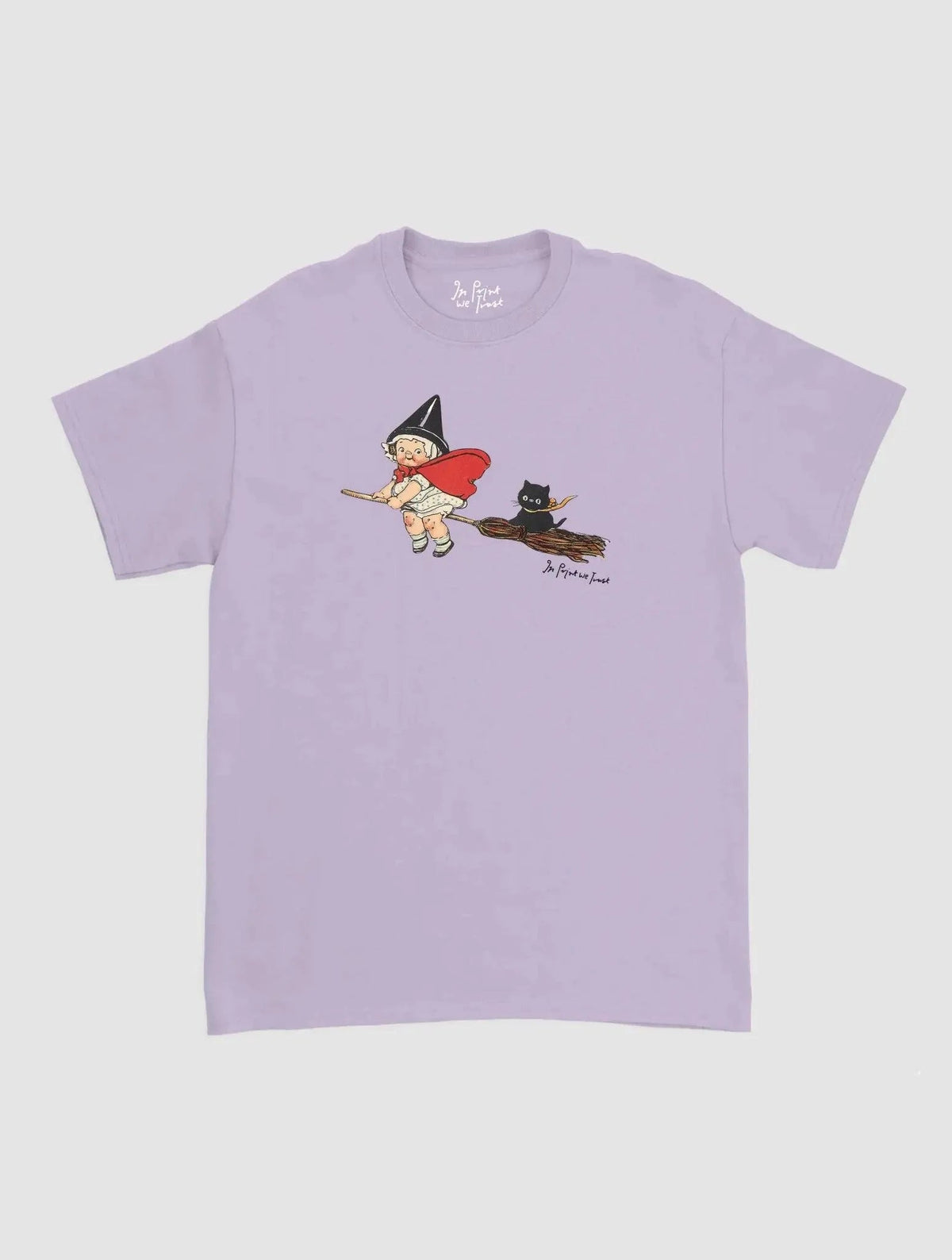 black cat classic tee - In Print We Trust