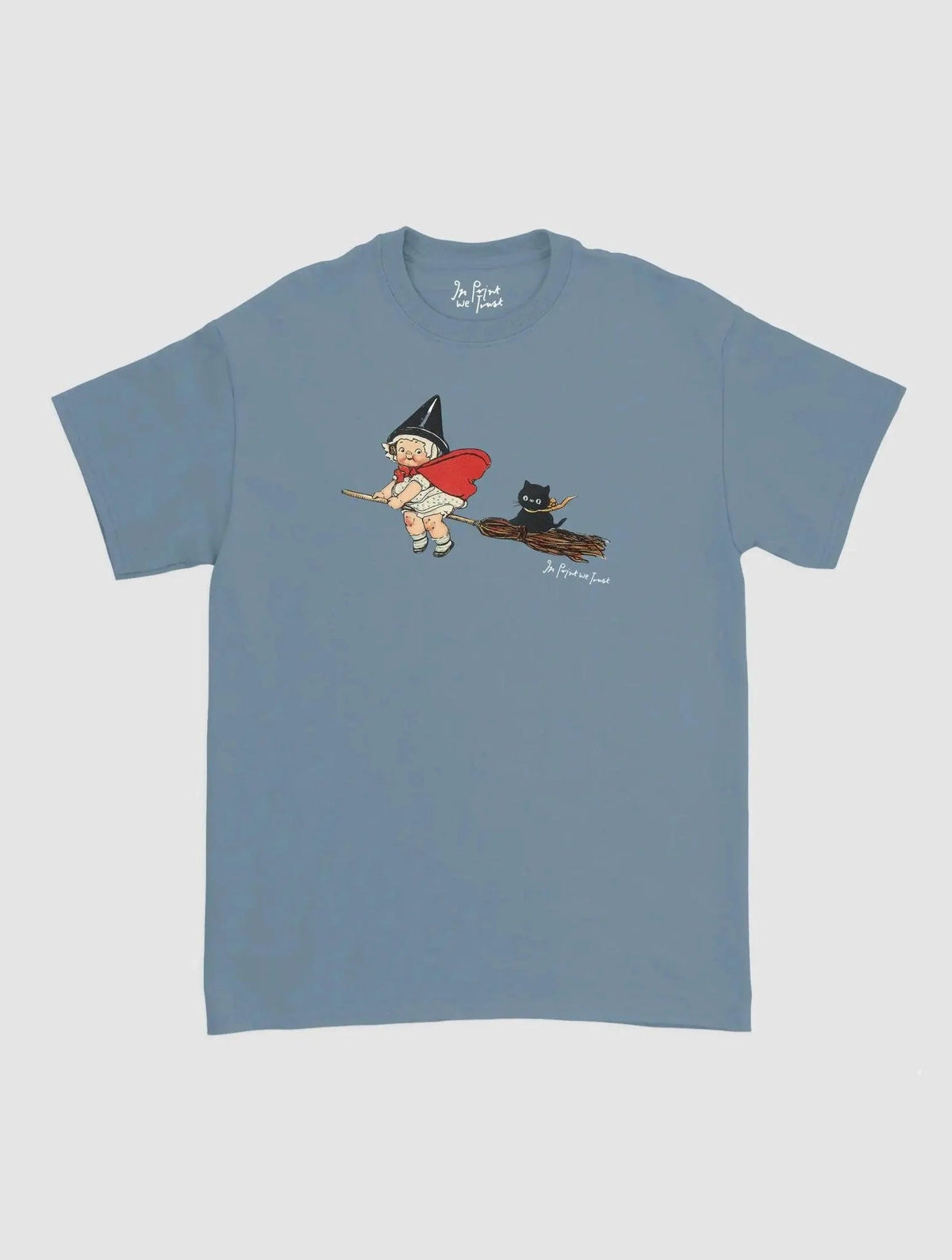 black cat classic tee - In Print We Trust