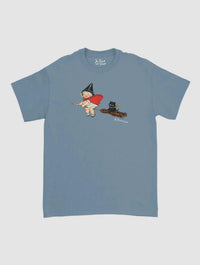 black cat classic tee - In Print We Trust