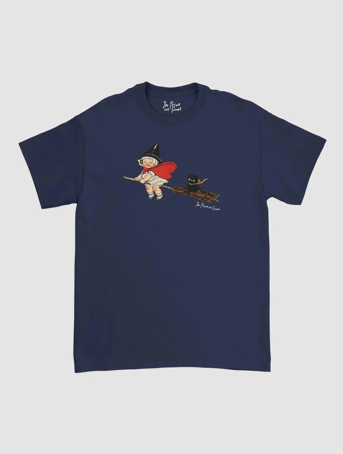 black cat classic tee - In Print We Trust
