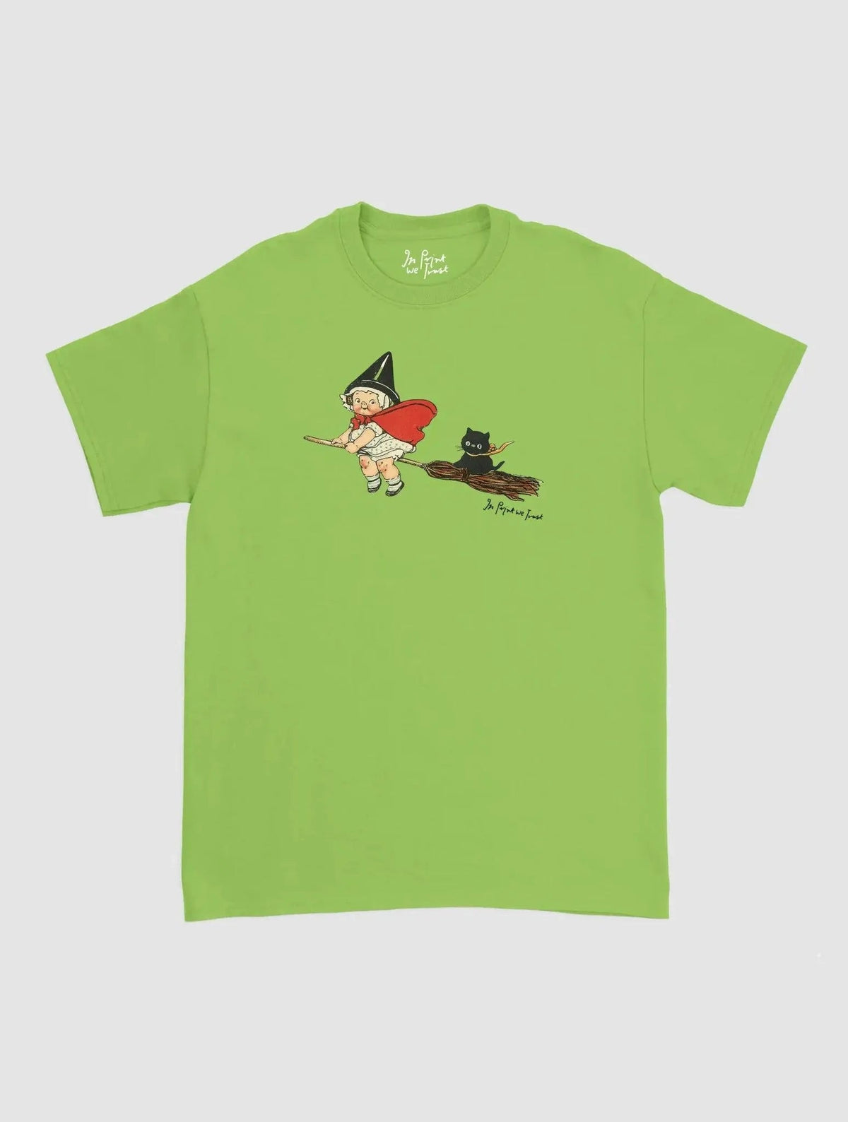 black cat classic tee - In Print We Trust