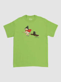 black cat classic tee - In Print We Trust