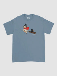 black cat classic tee - In Print We Trust