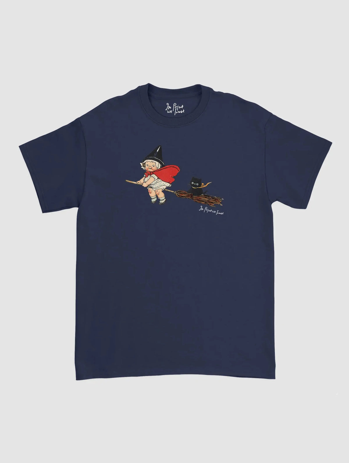 black cat classic tee - In Print We Trust
