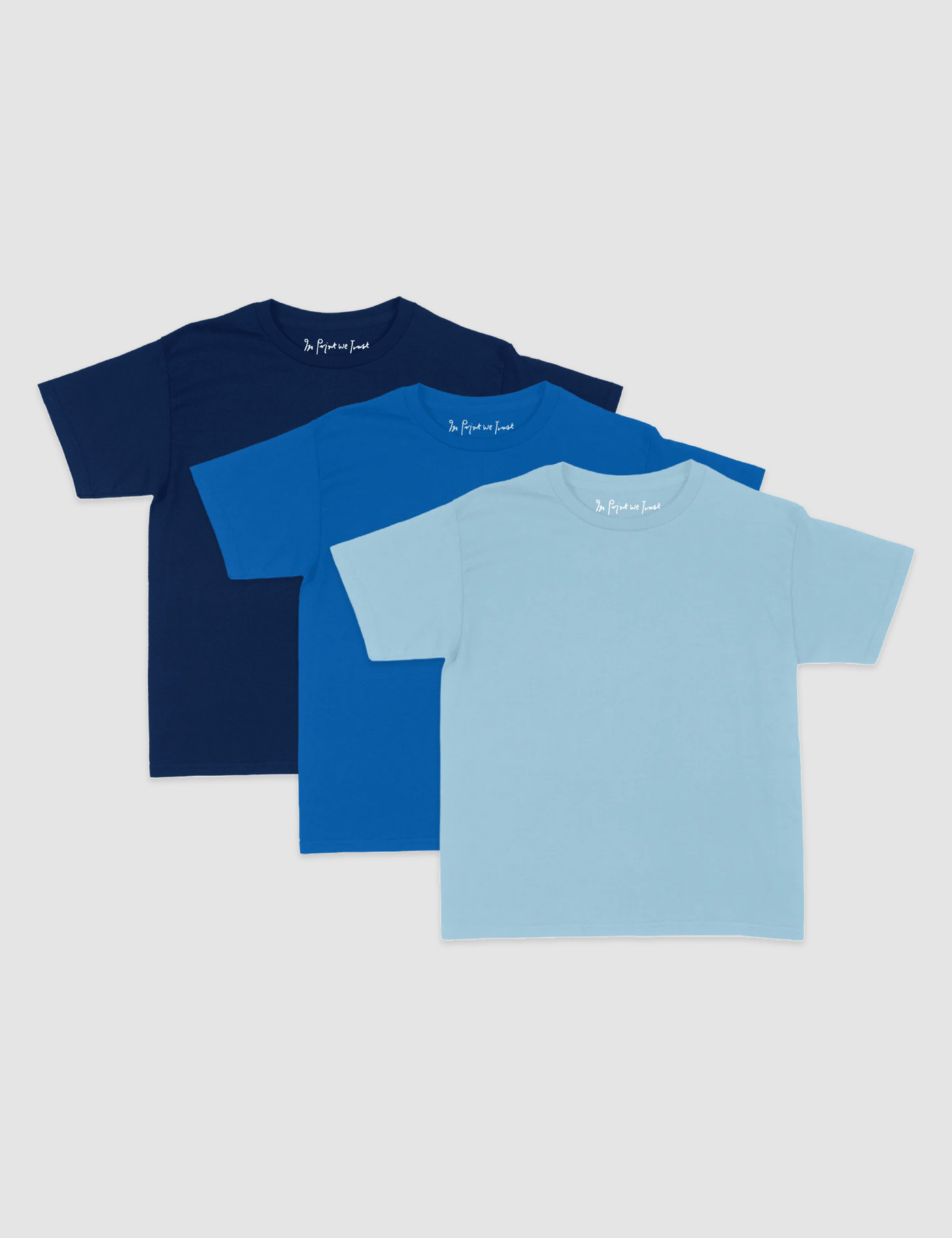 blank baby tee - In Print We Trust