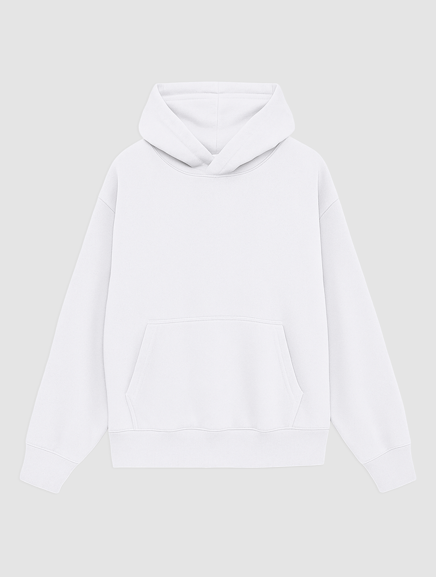 blank hoodie - In Print We Trust