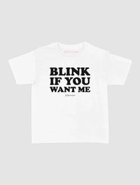 blink baby tee - In Print We Trust