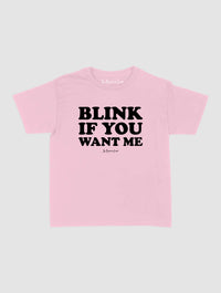 blink baby tee - In Print We Trust