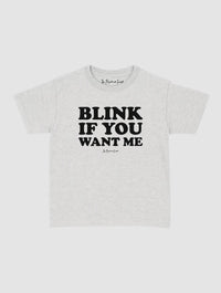 blink baby tee - In Print We Trust